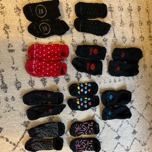 Lot of 10 Pure Barre Sticky socks size small